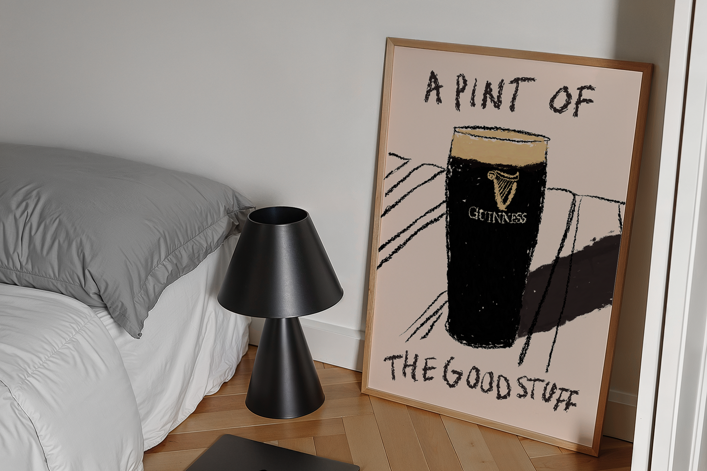 A Pint Of The Good Stuff Print