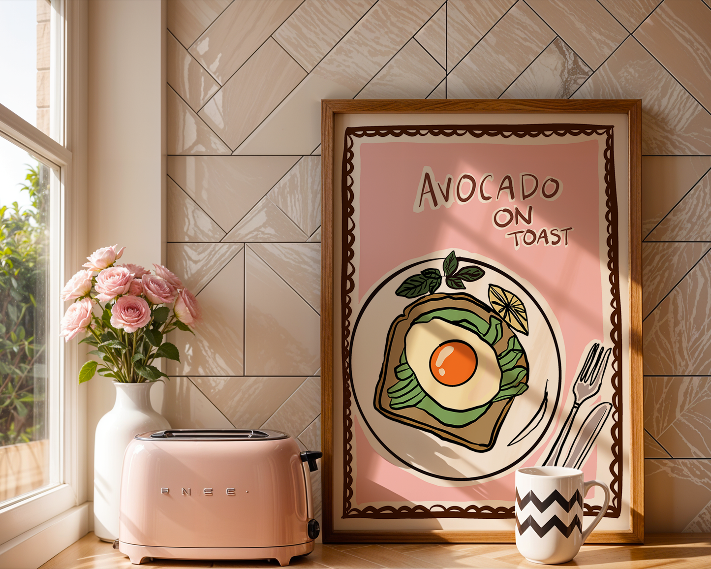 Avocado On Toast Print