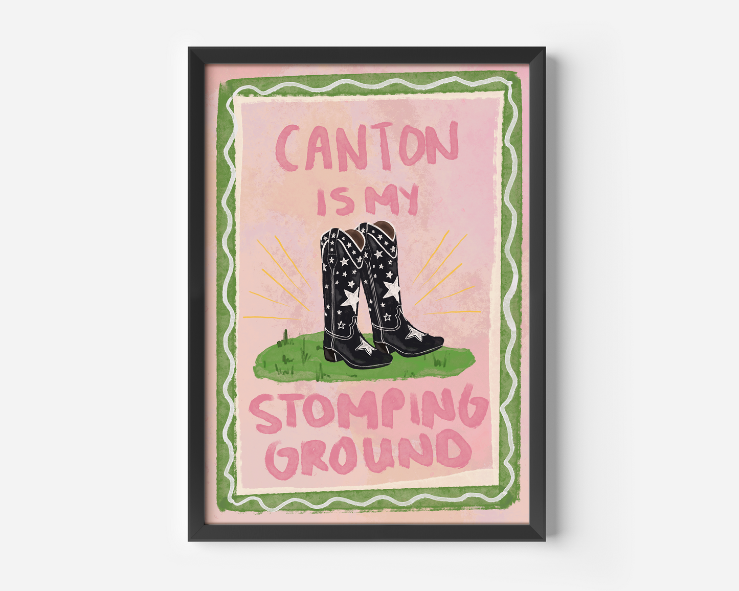 Canton Is My Stomping Ground Print