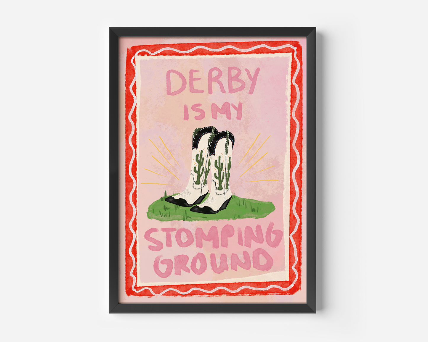 Derby Is My Stomping Ground Print