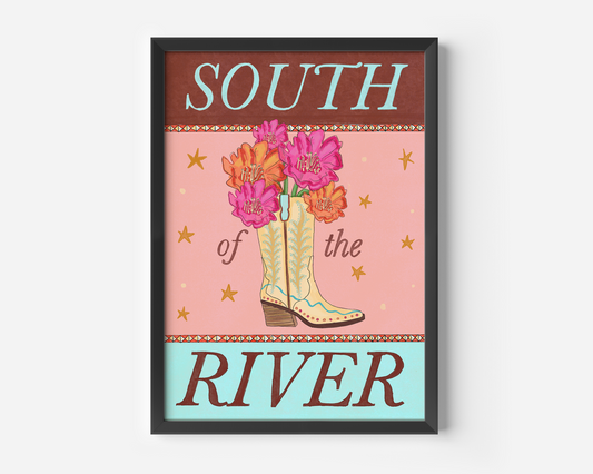 South of the River Blue Print