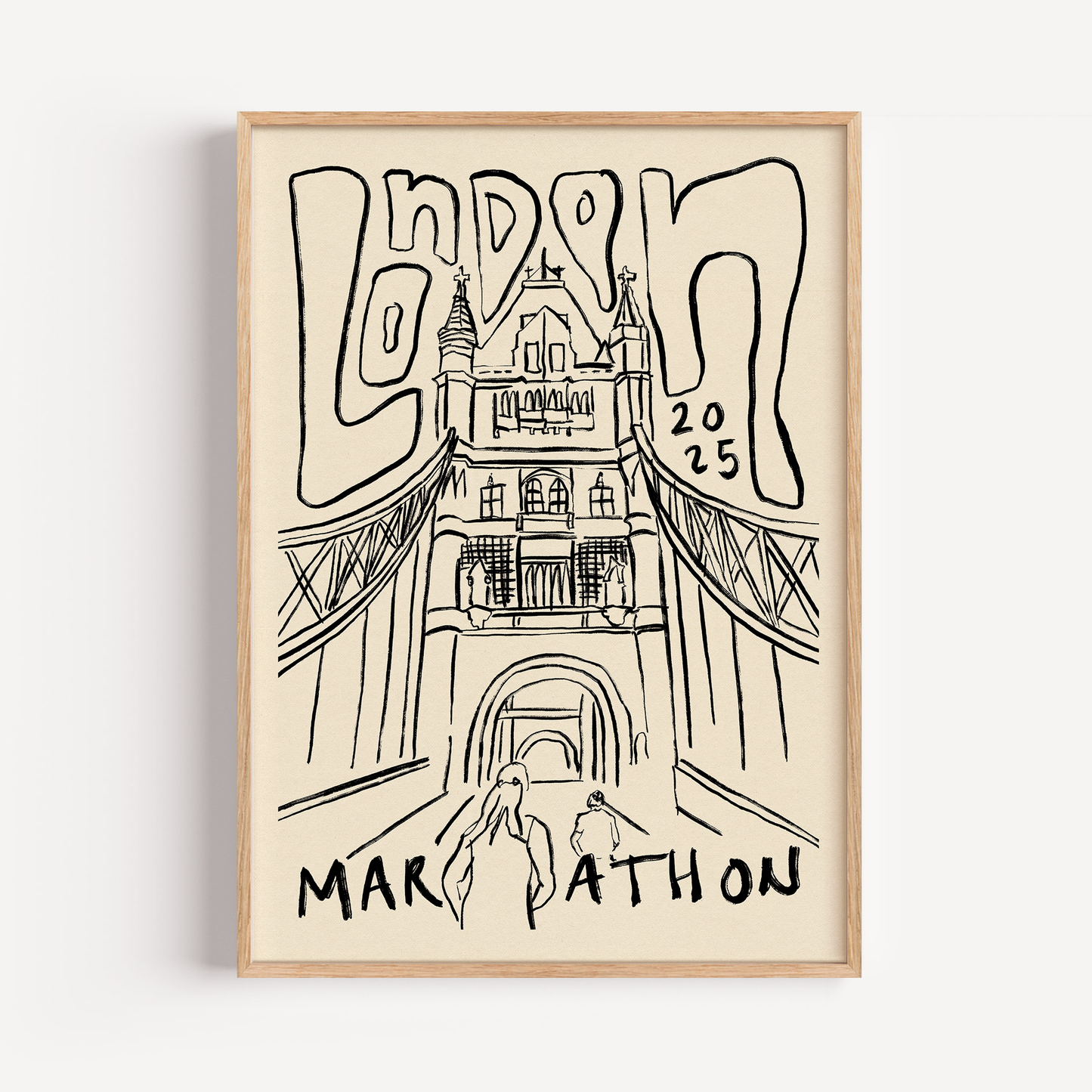 London Marathon 2025 Print