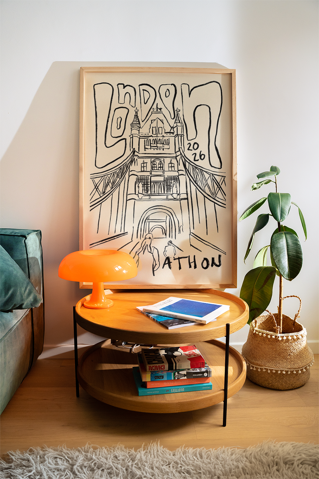 London Marathon Print