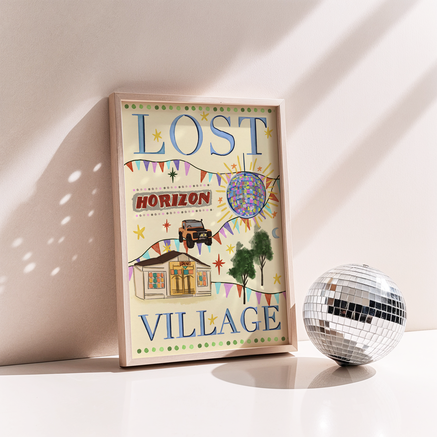Lost Village Festival Print