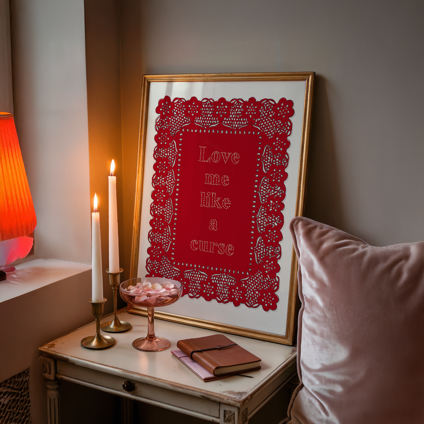 Love Me Like A Curse Print