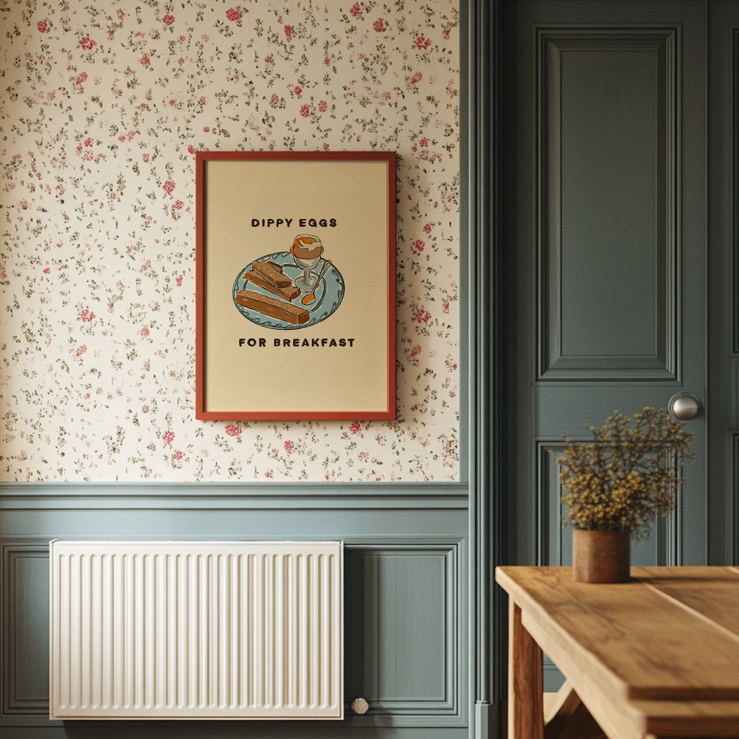 Dippy Eggs For Breakfast Print
