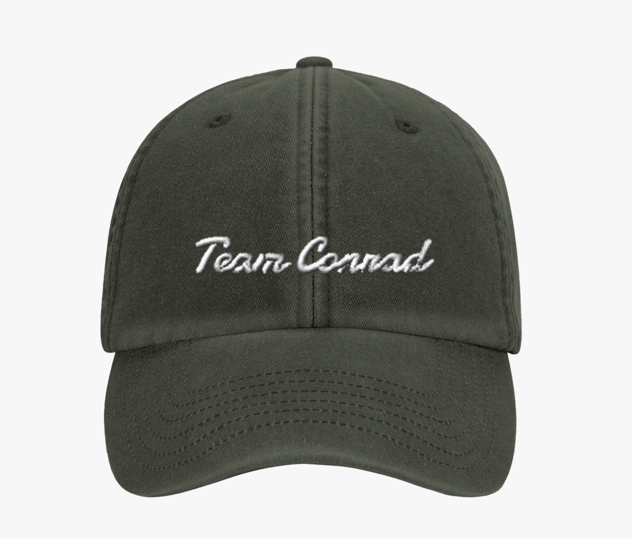 Team Conrad Cap (White text)