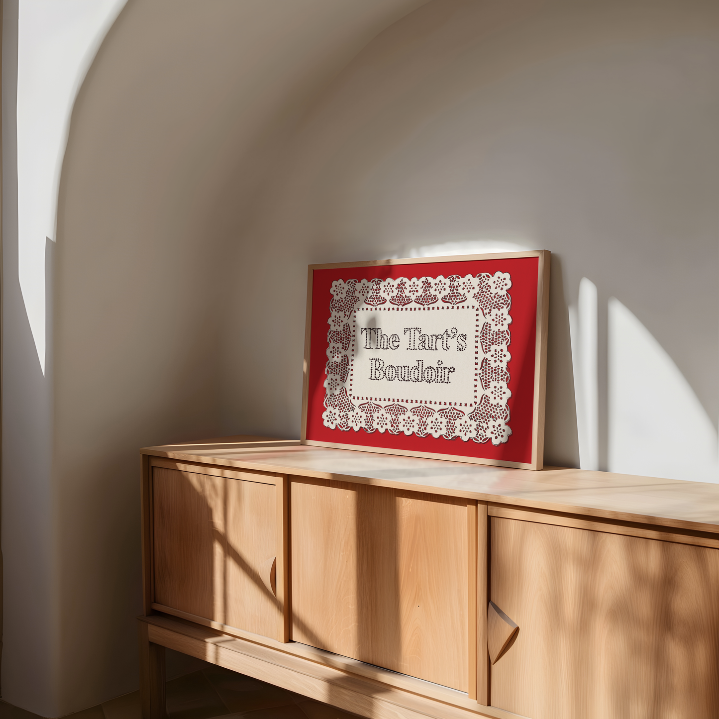 The Tart's Boudoir Landscape Print