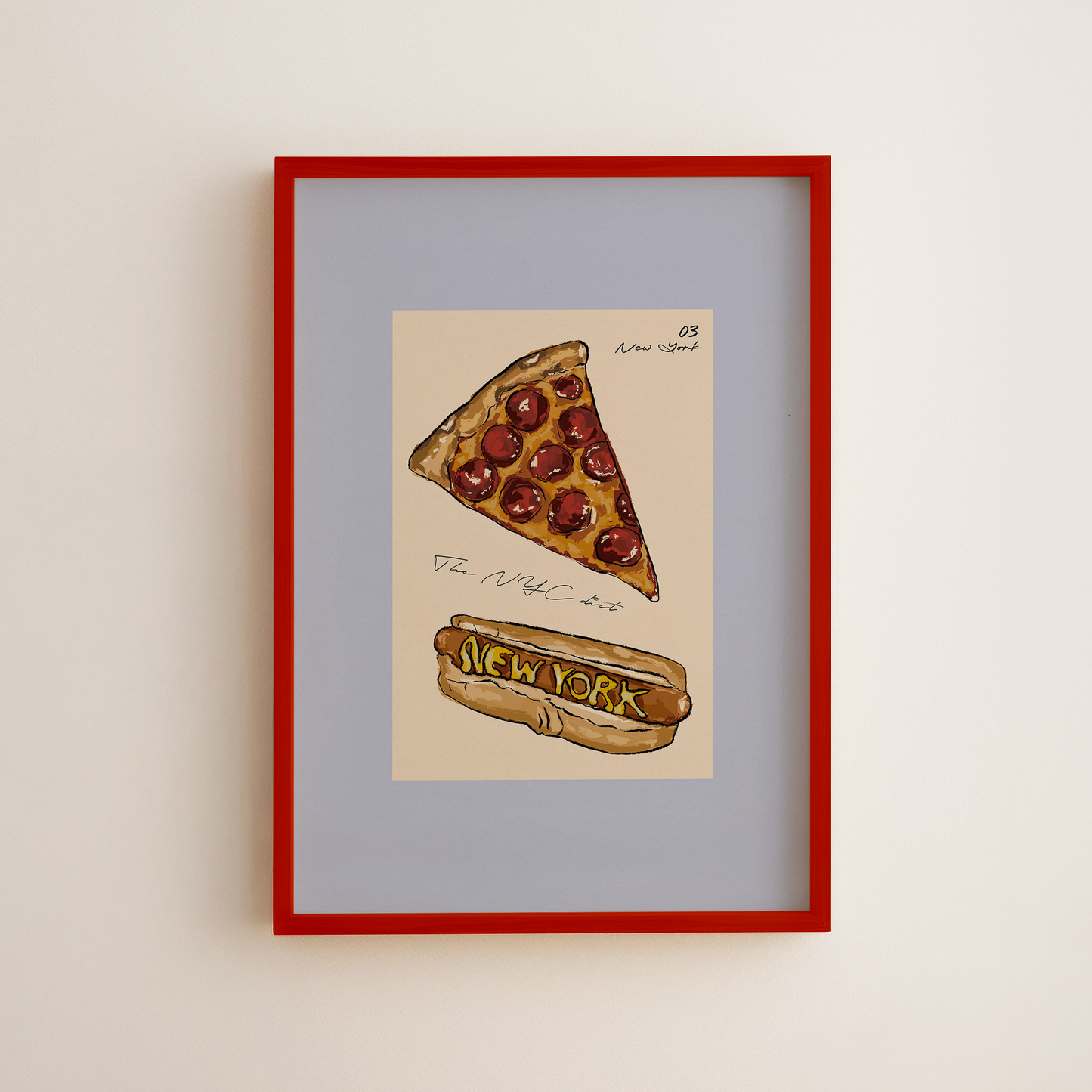 The NYC Diet Print