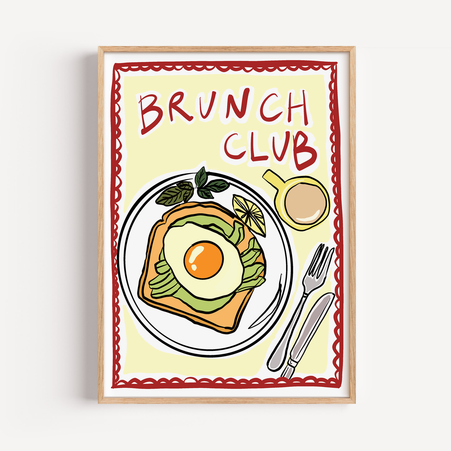 Brunch Club Print