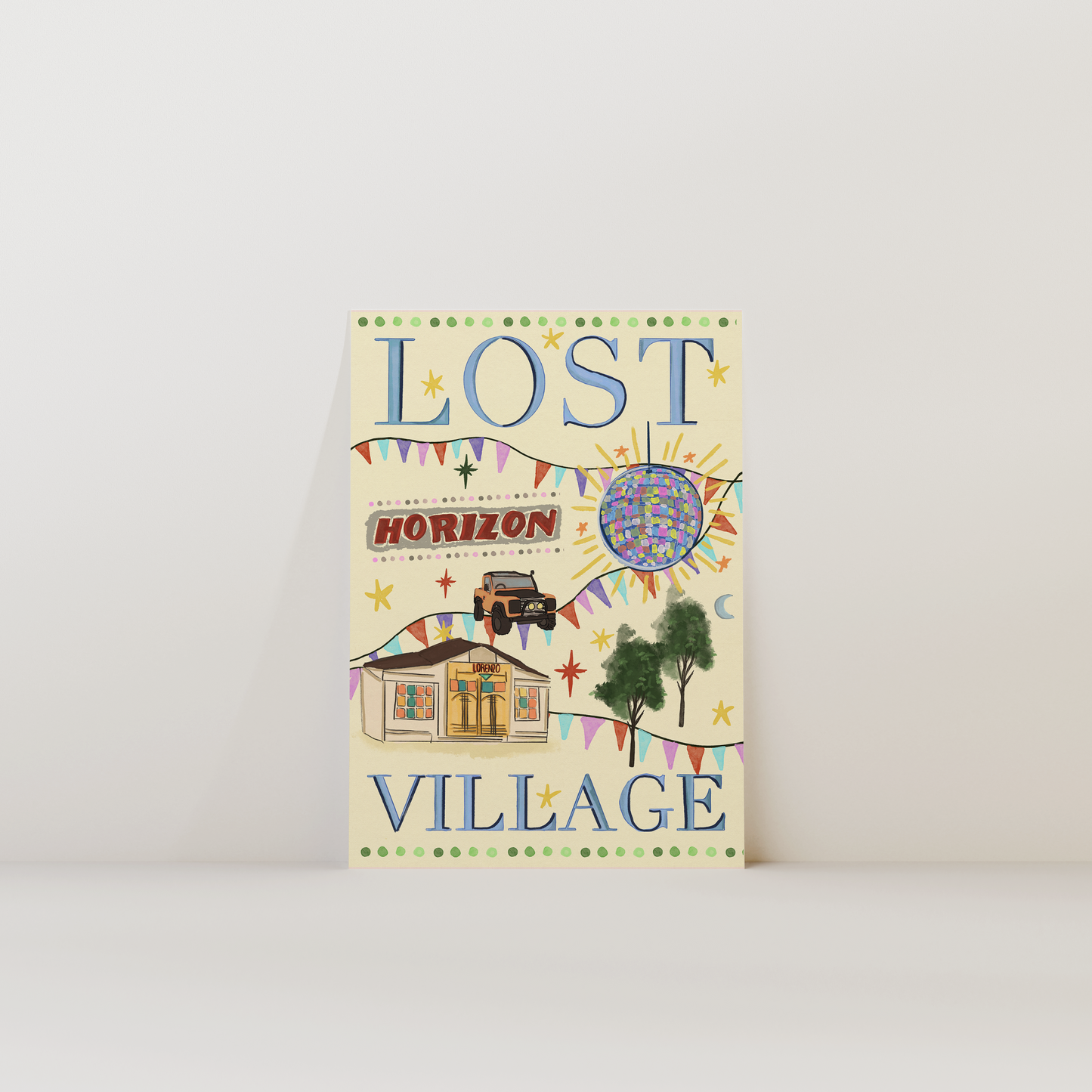 Lost Village Festival Print