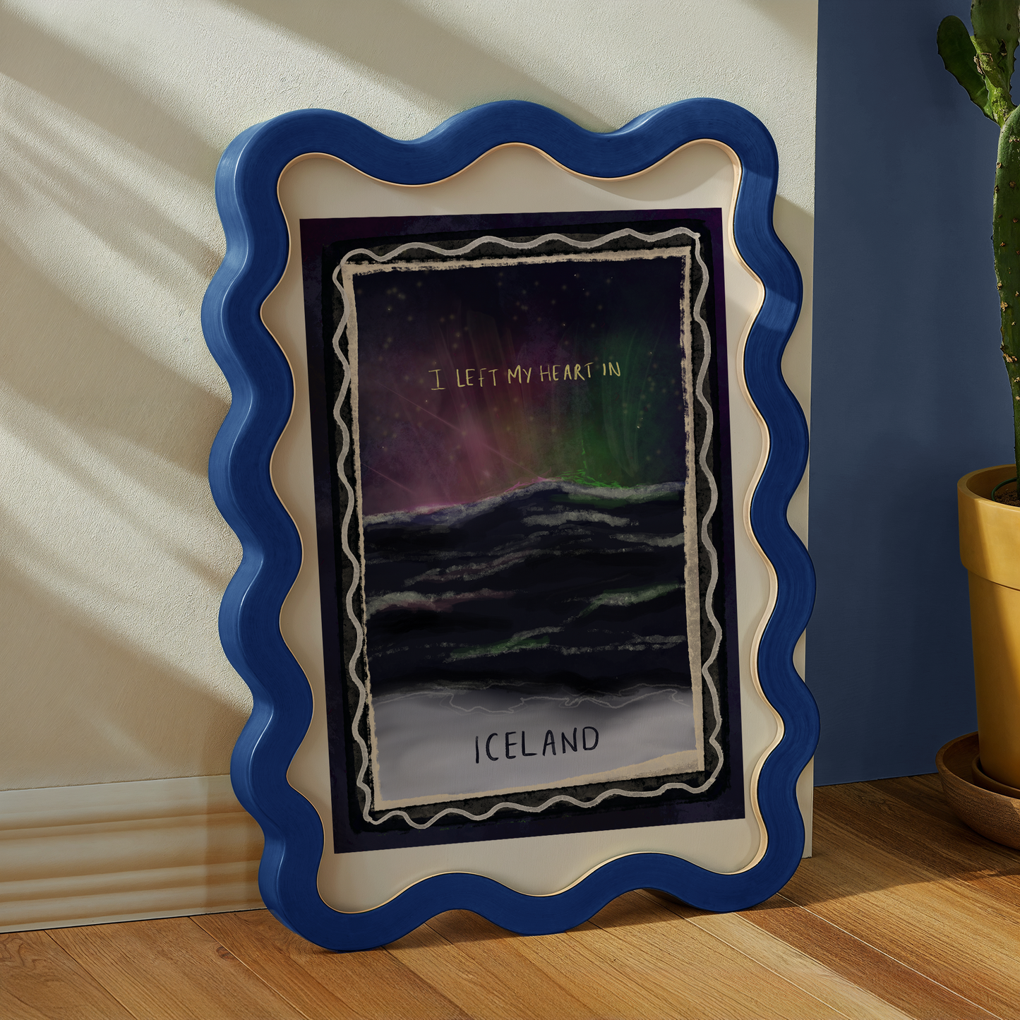 I Left My Heart In Iceland Print