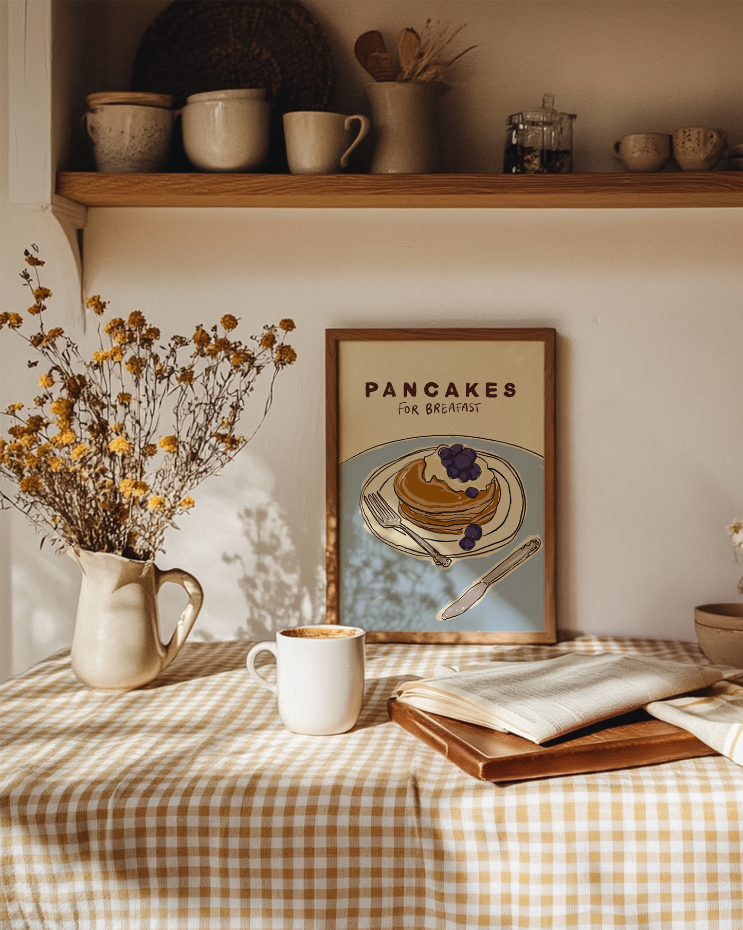 Pancakes for Breakfast Print