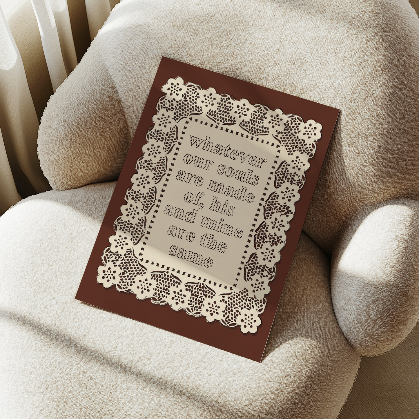 Whatever Our Souls Print