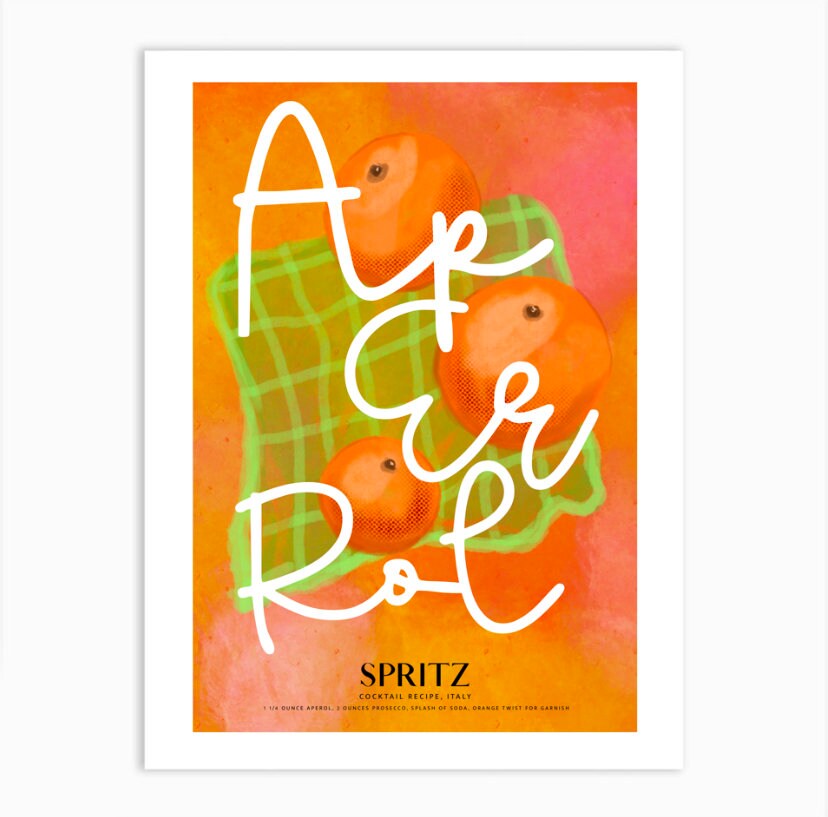 Aperol Spritz Print