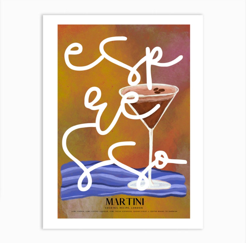 Espresso Martini Print
