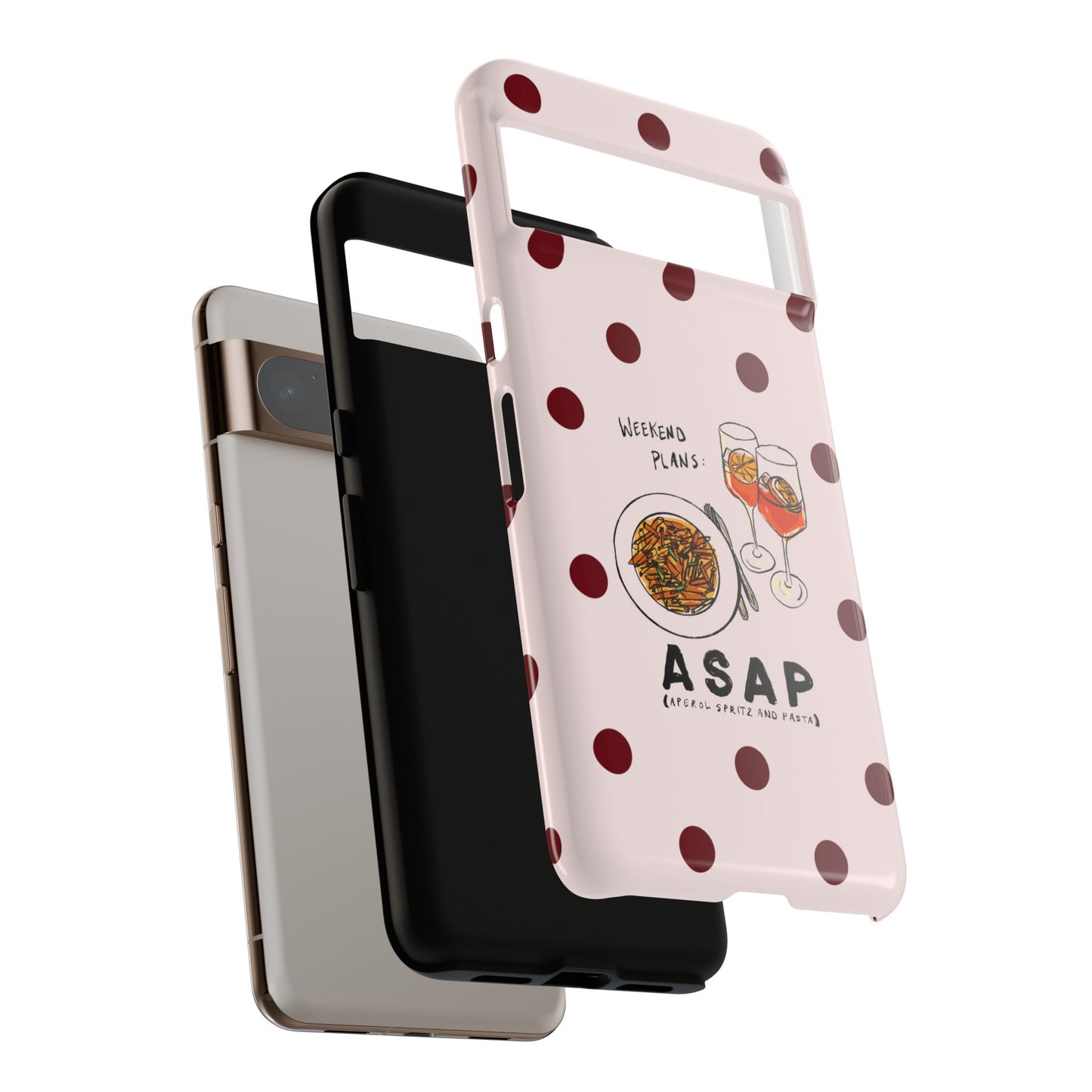 "Weekend Plans: ASAP" iPhone Case