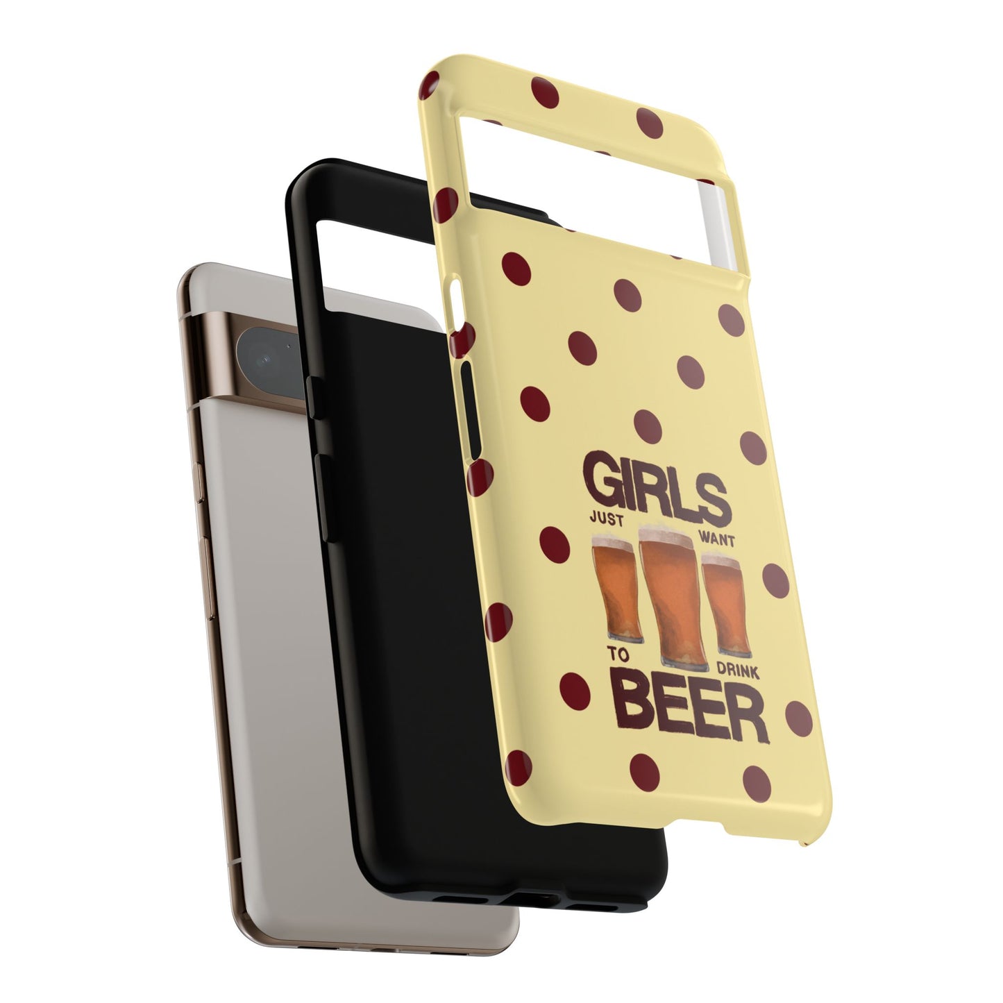 Girls Just Want to Drink Beer iPhone Case