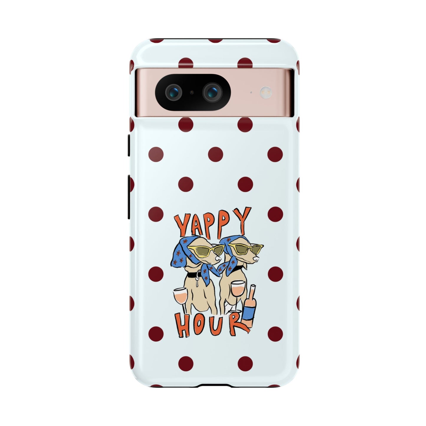 Yappy Hour Dogs iPhone Case