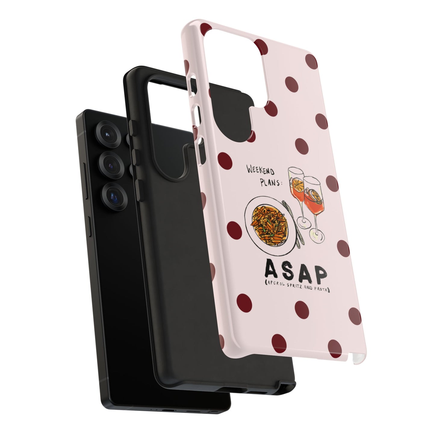 "Weekend Plans: ASAP" iPhone Case