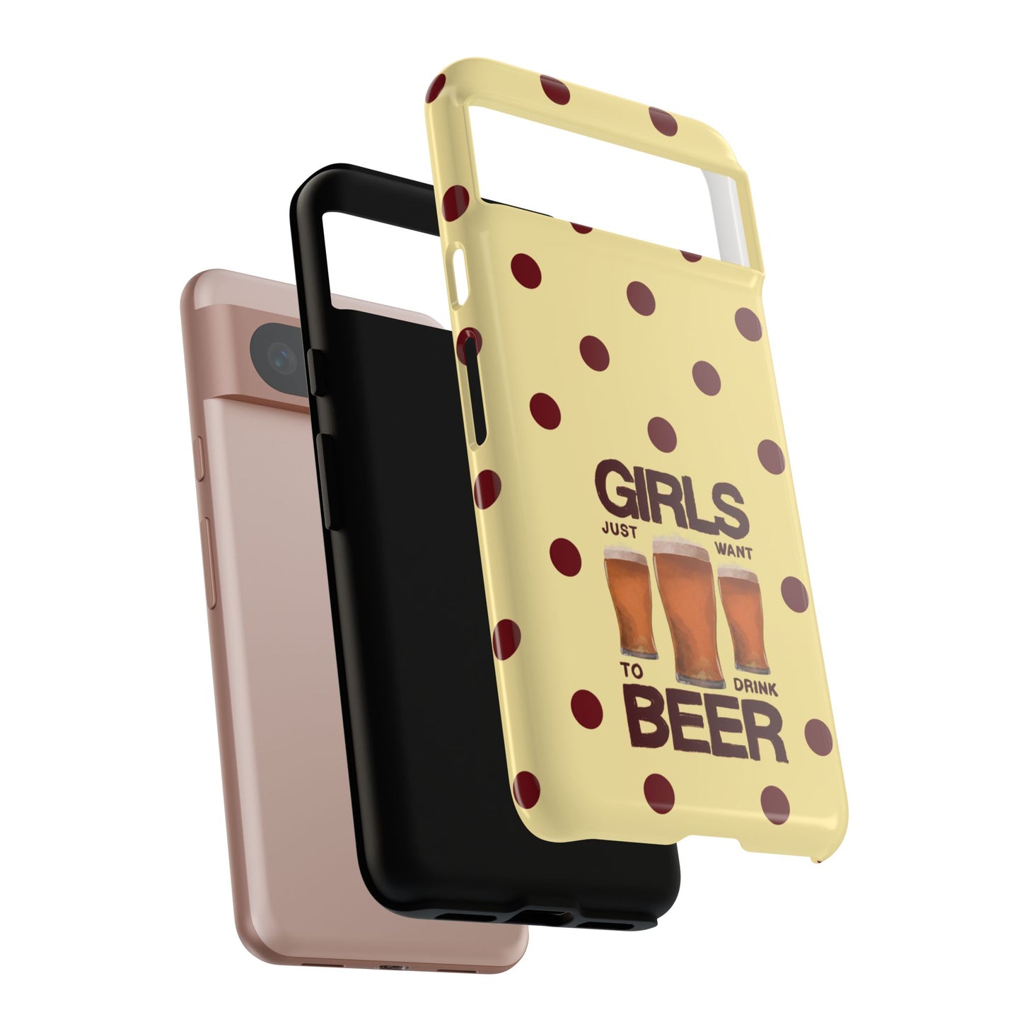 Girls Just Want to Drink Beer iPhone Case