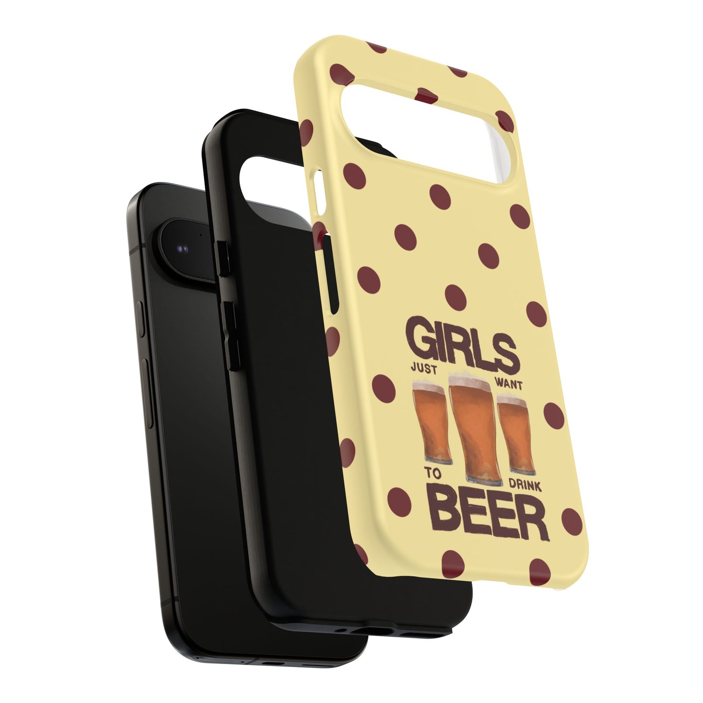 Girls Just Want to Drink Beer iPhone Case