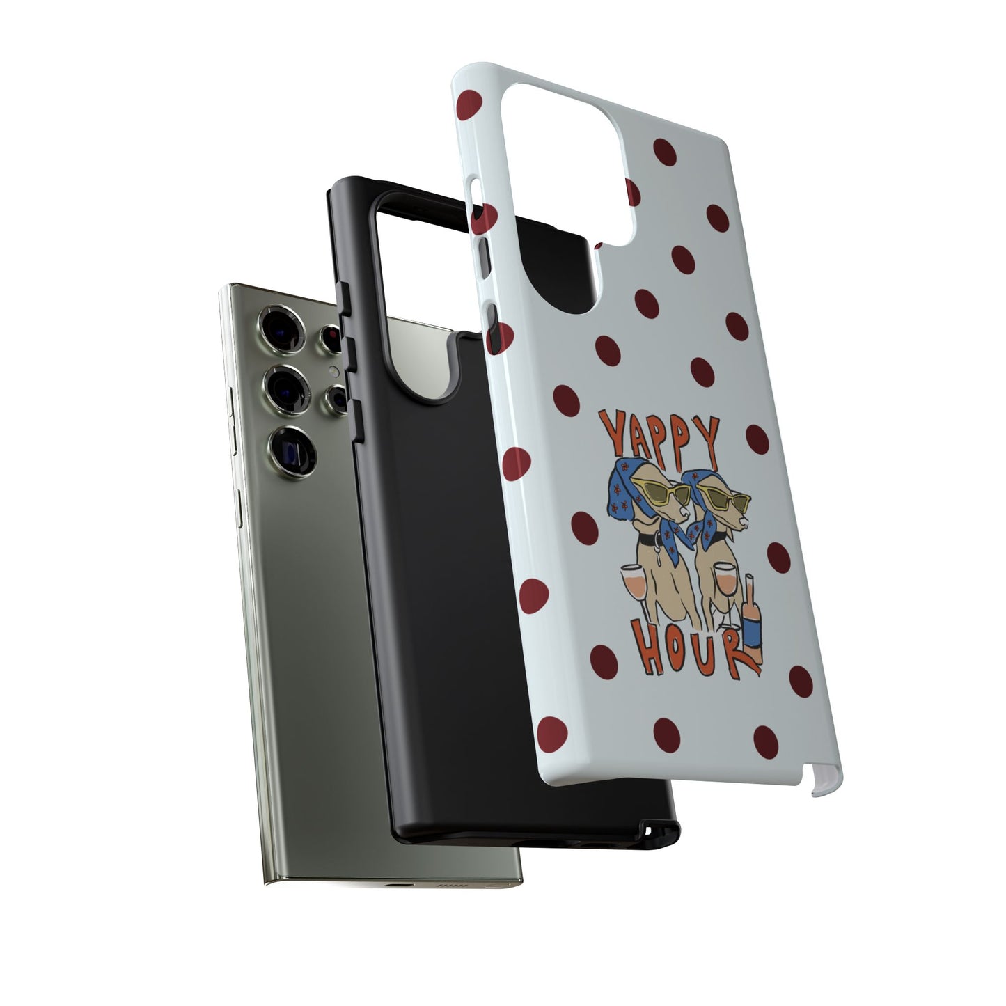 Yappy Hour Dogs iPhone Case
