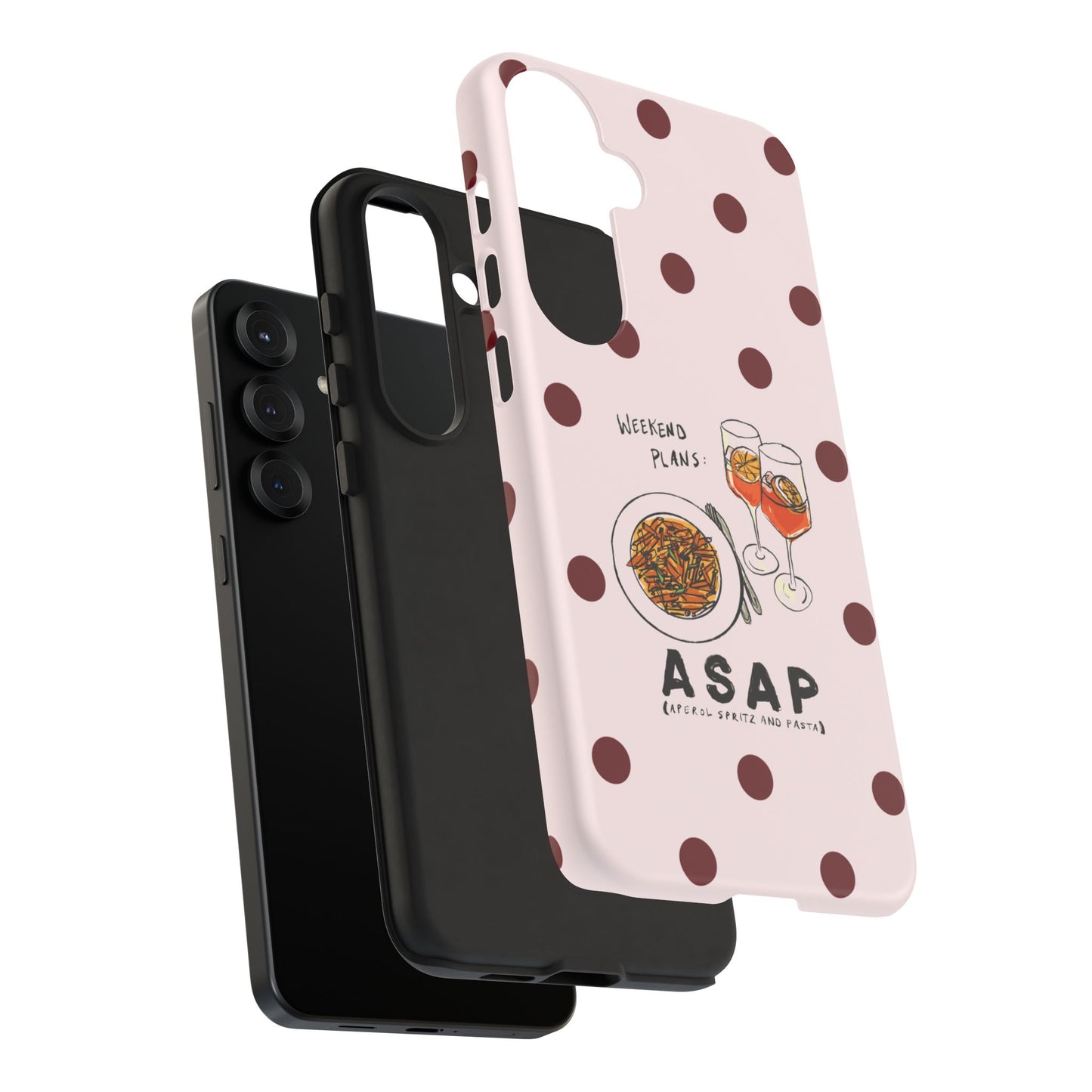 "Weekend Plans: ASAP" iPhone Case