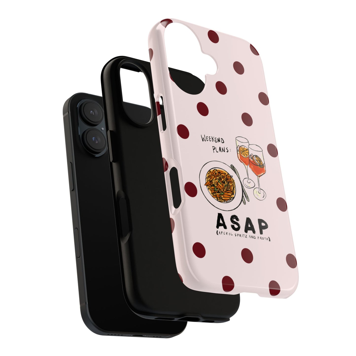 "Weekend Plans: ASAP" iPhone Case
