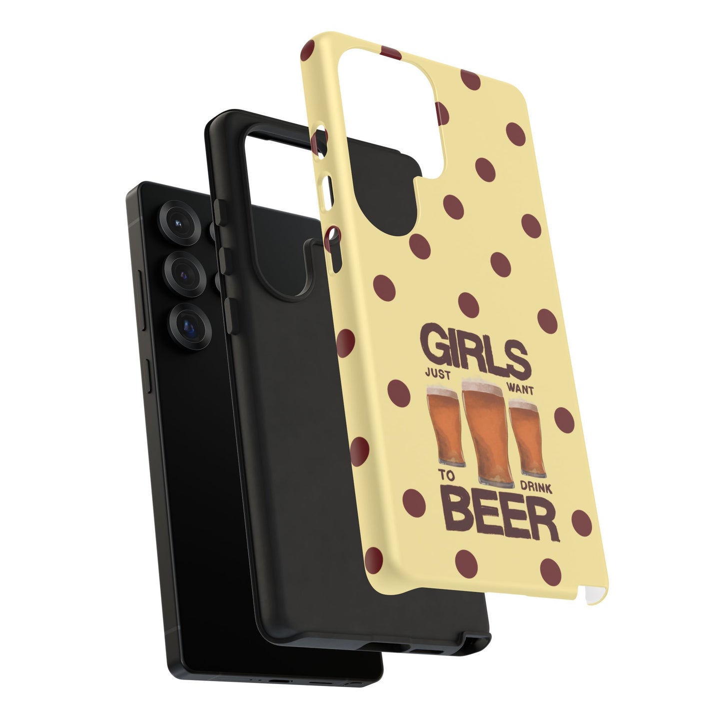 Girls Just Want to Drink Beer iPhone Case