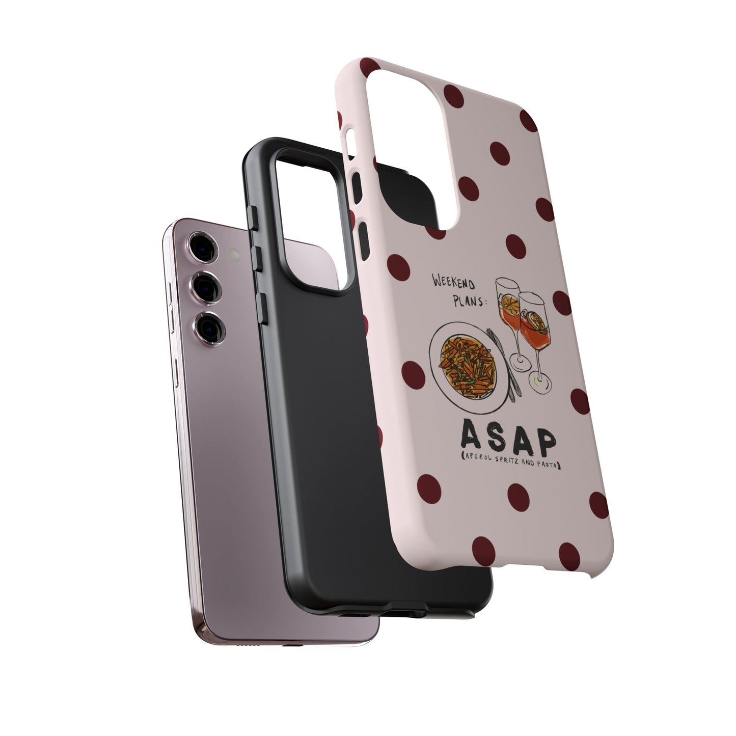 "Weekend Plans: ASAP" iPhone Case