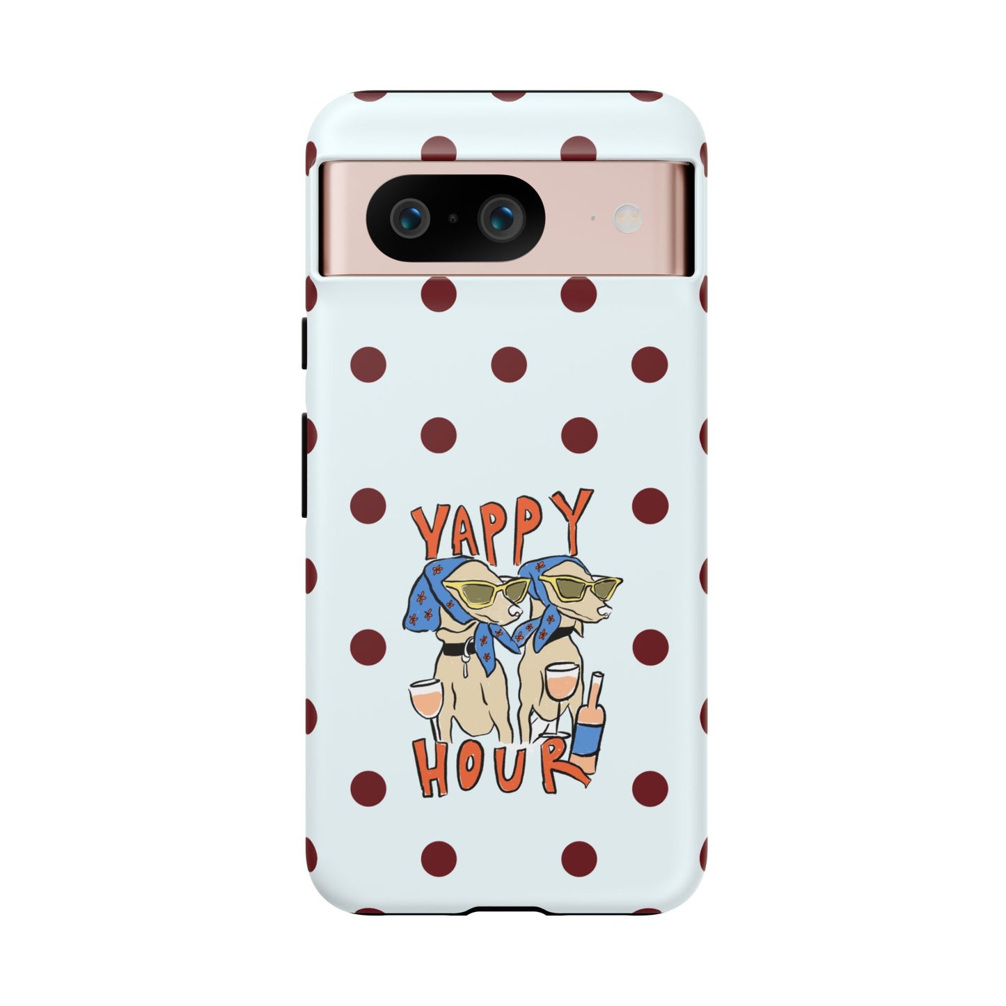 Yappy Hour Dogs iPhone Case