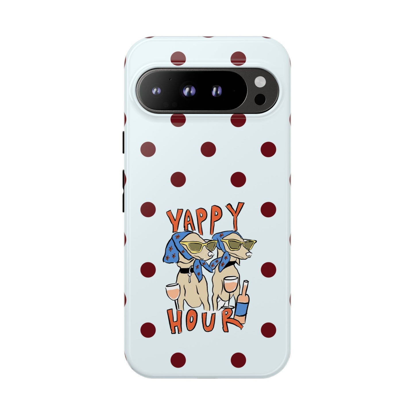 Yappy Hour Dogs iPhone Case