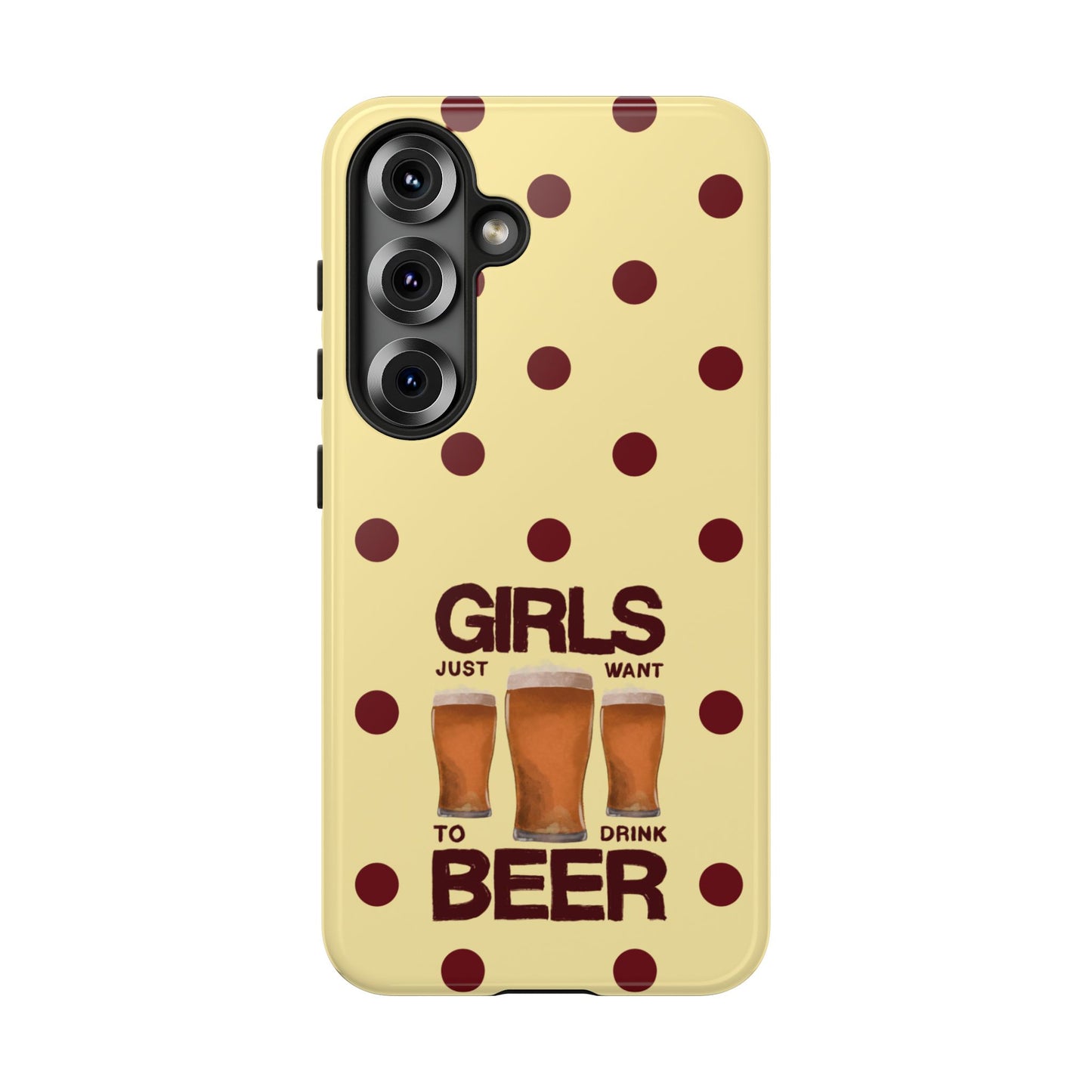 Girls Just Want to Drink Beer iPhone Case
