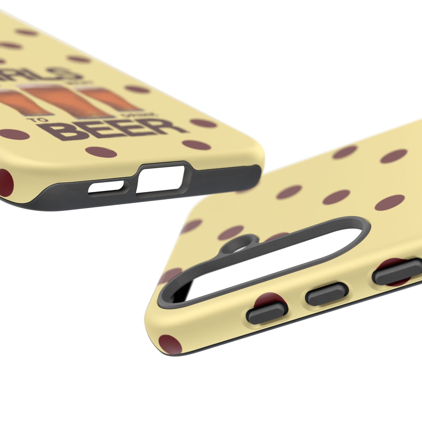 Girls Just Want to Drink Beer iPhone Case