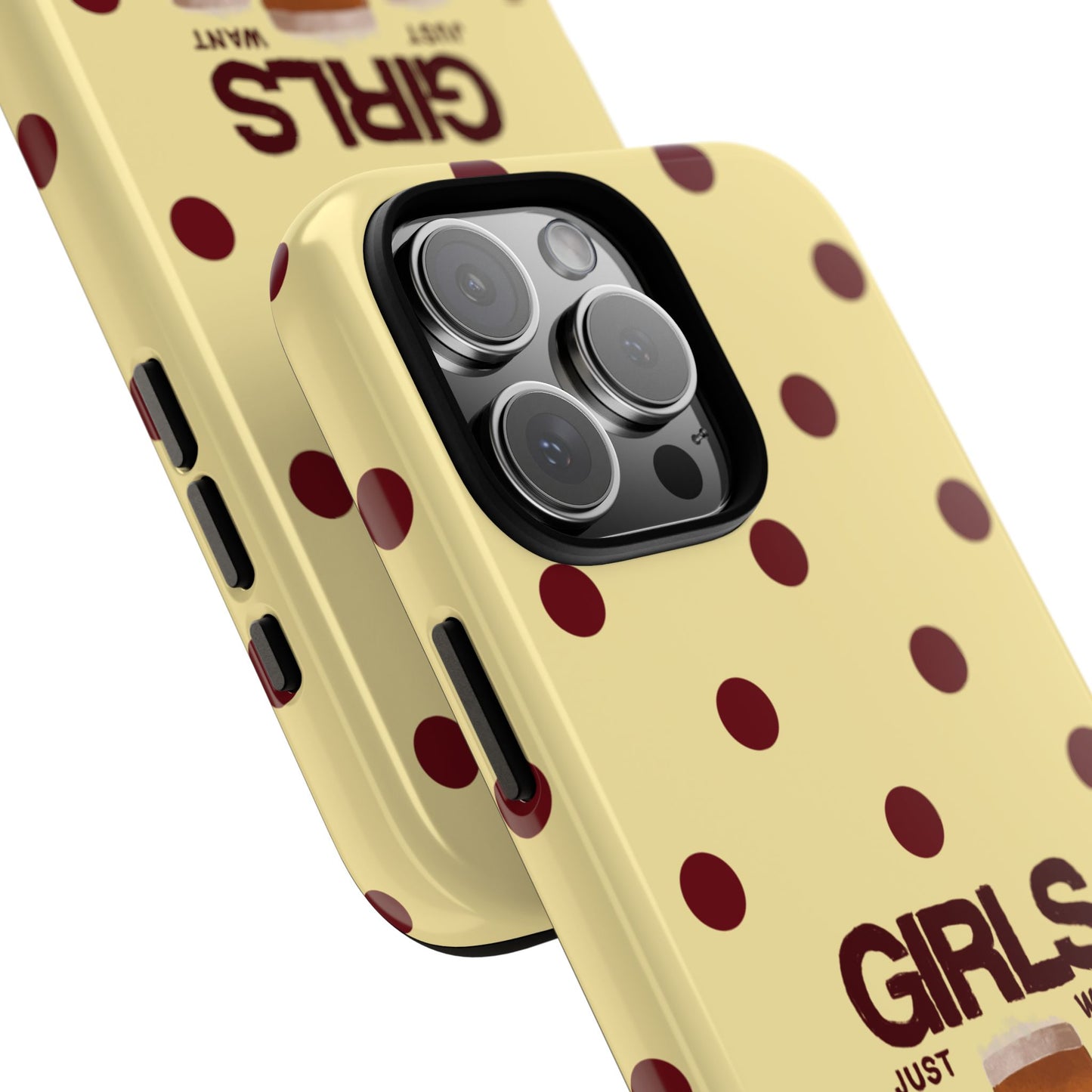 Girls Just Want to Drink Beer iPhone Case