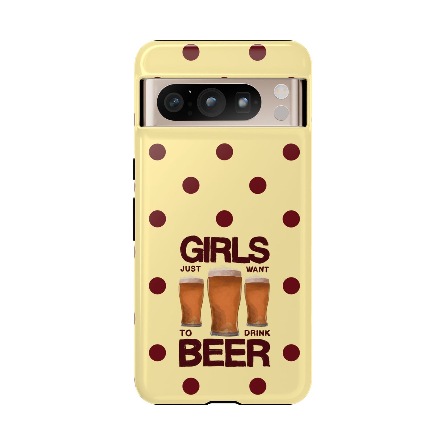 Girls Just Want to Drink Beer iPhone Case