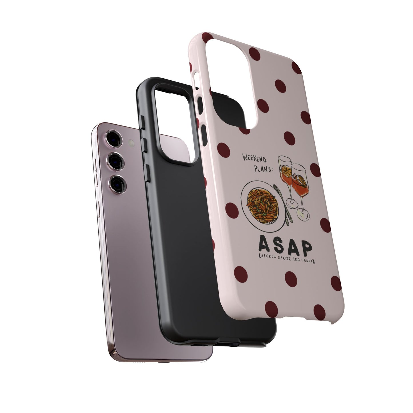 "Weekend Plans: ASAP" iPhone Case