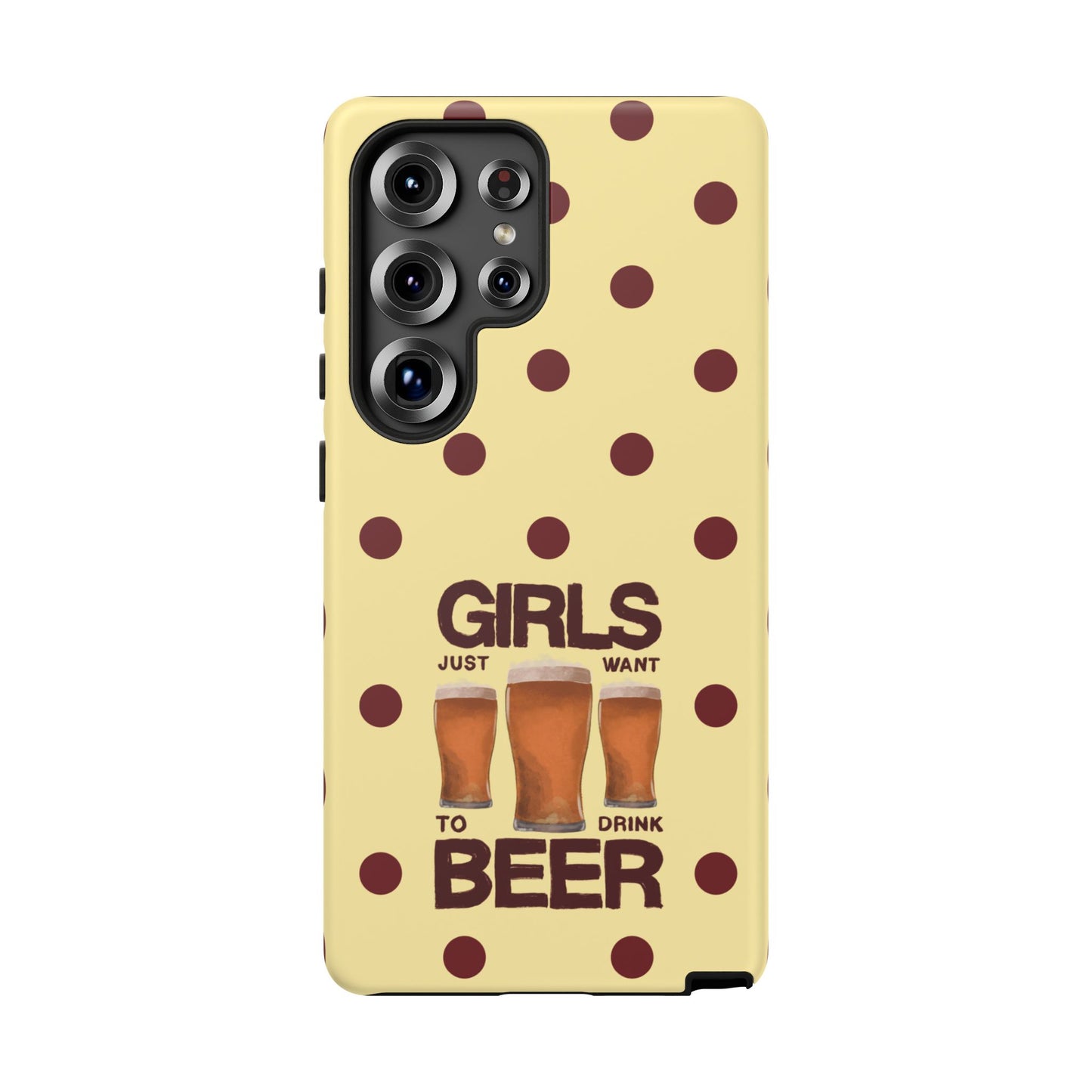 Girls Just Want to Drink Beer iPhone Case