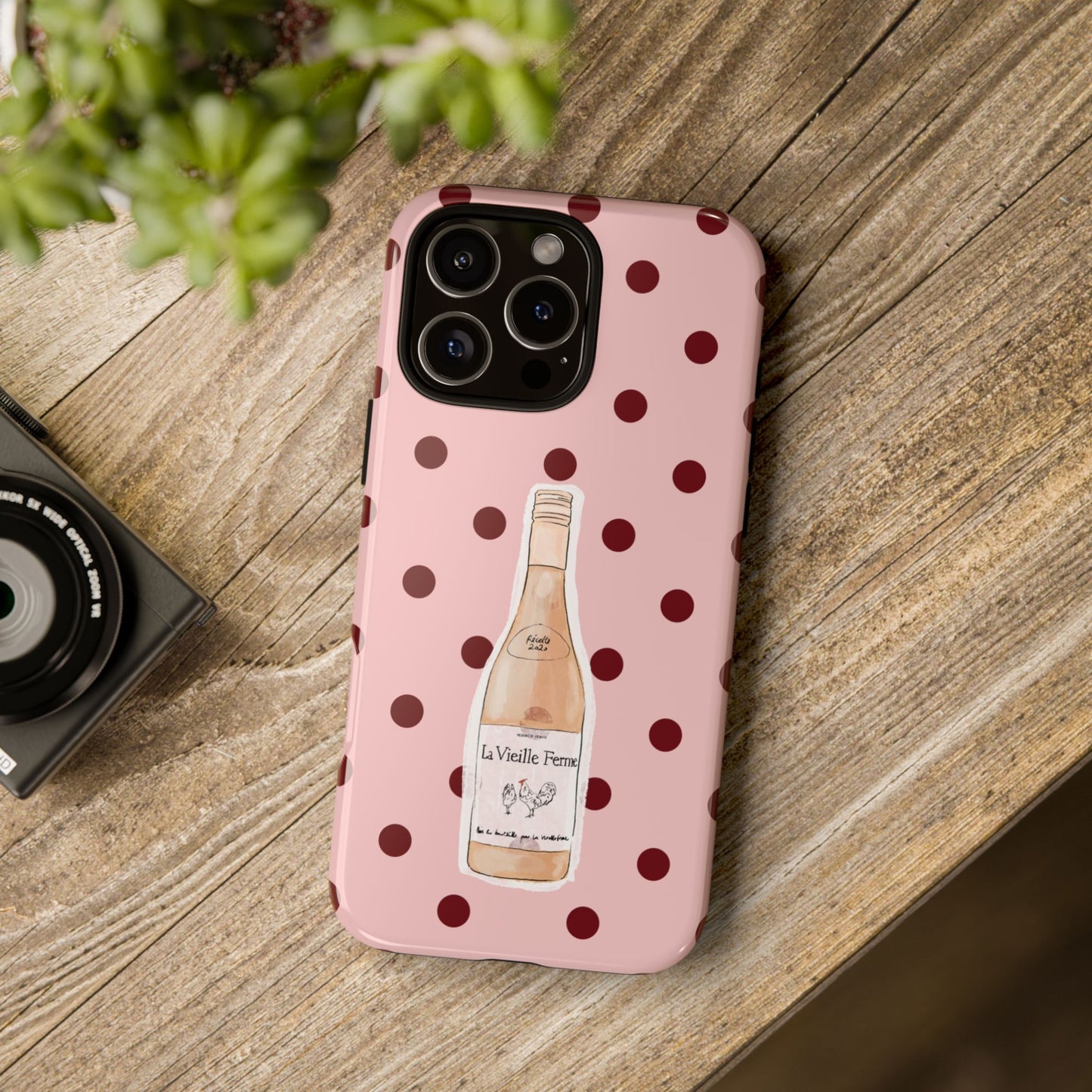 Chicken Wine iPhone Case