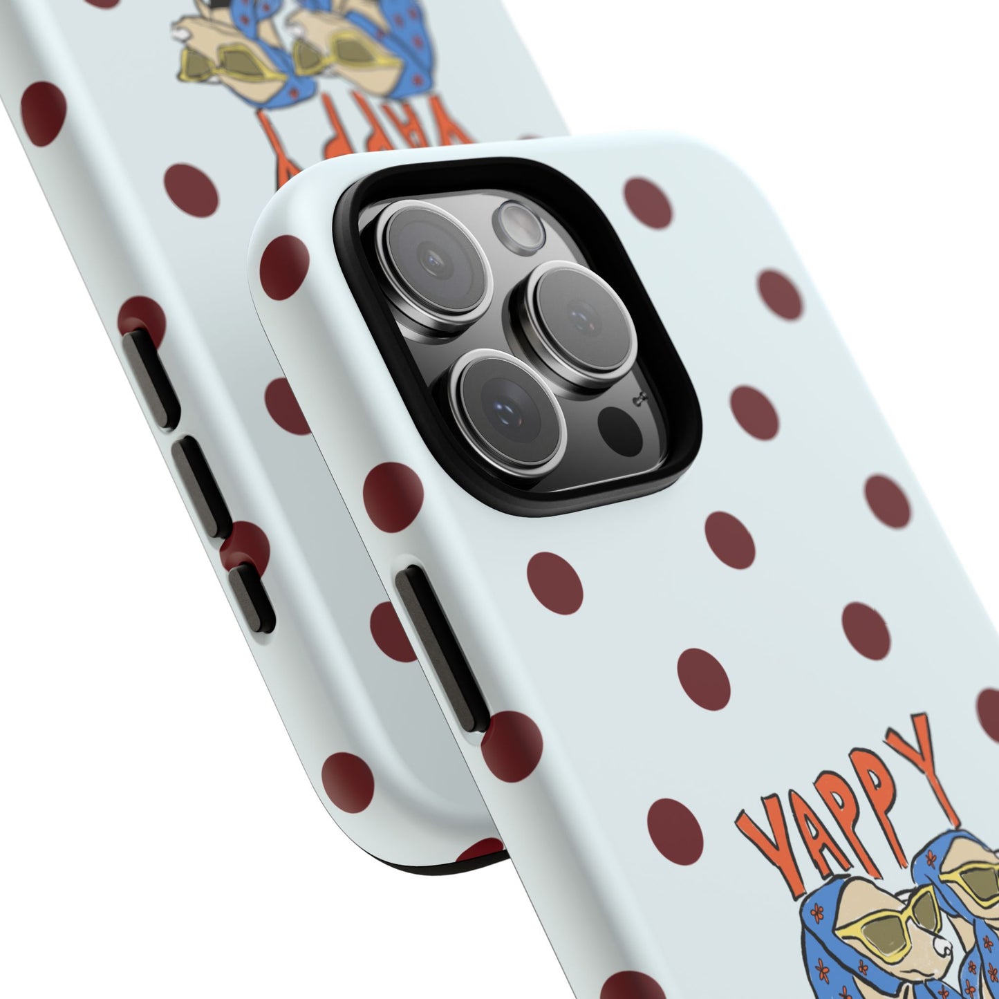 Yappy Hour Dogs iPhone Case