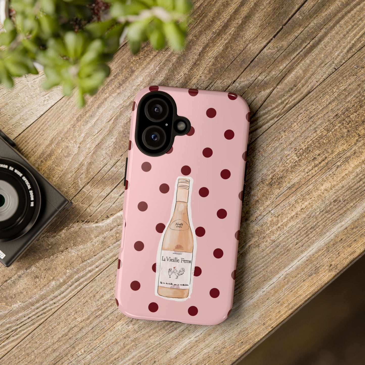 Chicken Wine iPhone Case