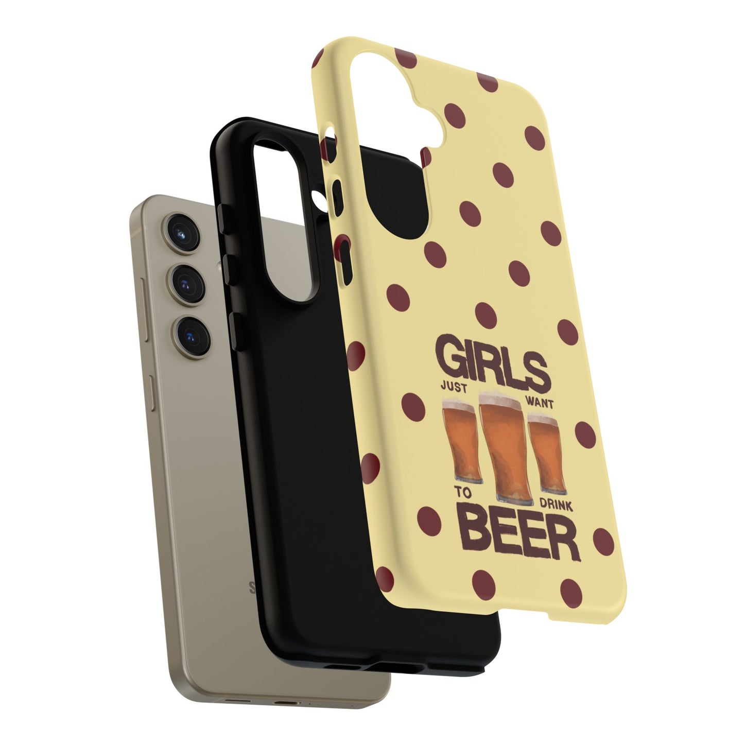 Girls Just Want to Drink Beer iPhone Case