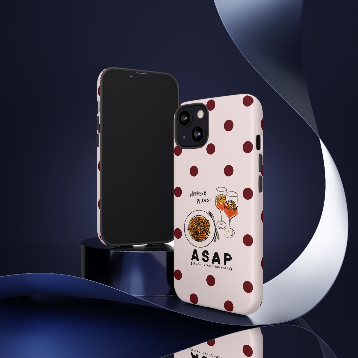 "Weekend Plans: ASAP" iPhone Case