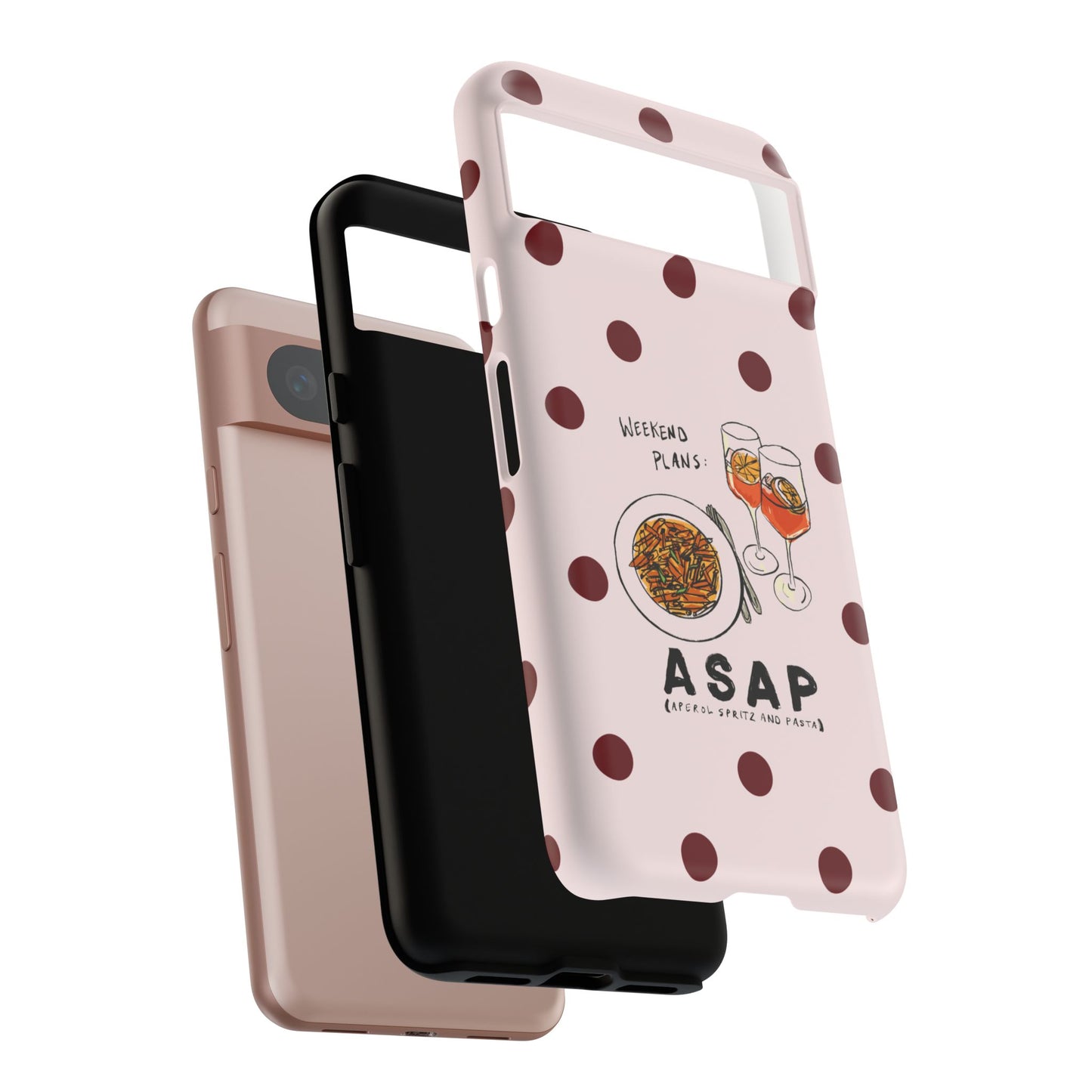 "Weekend Plans: ASAP" iPhone Case