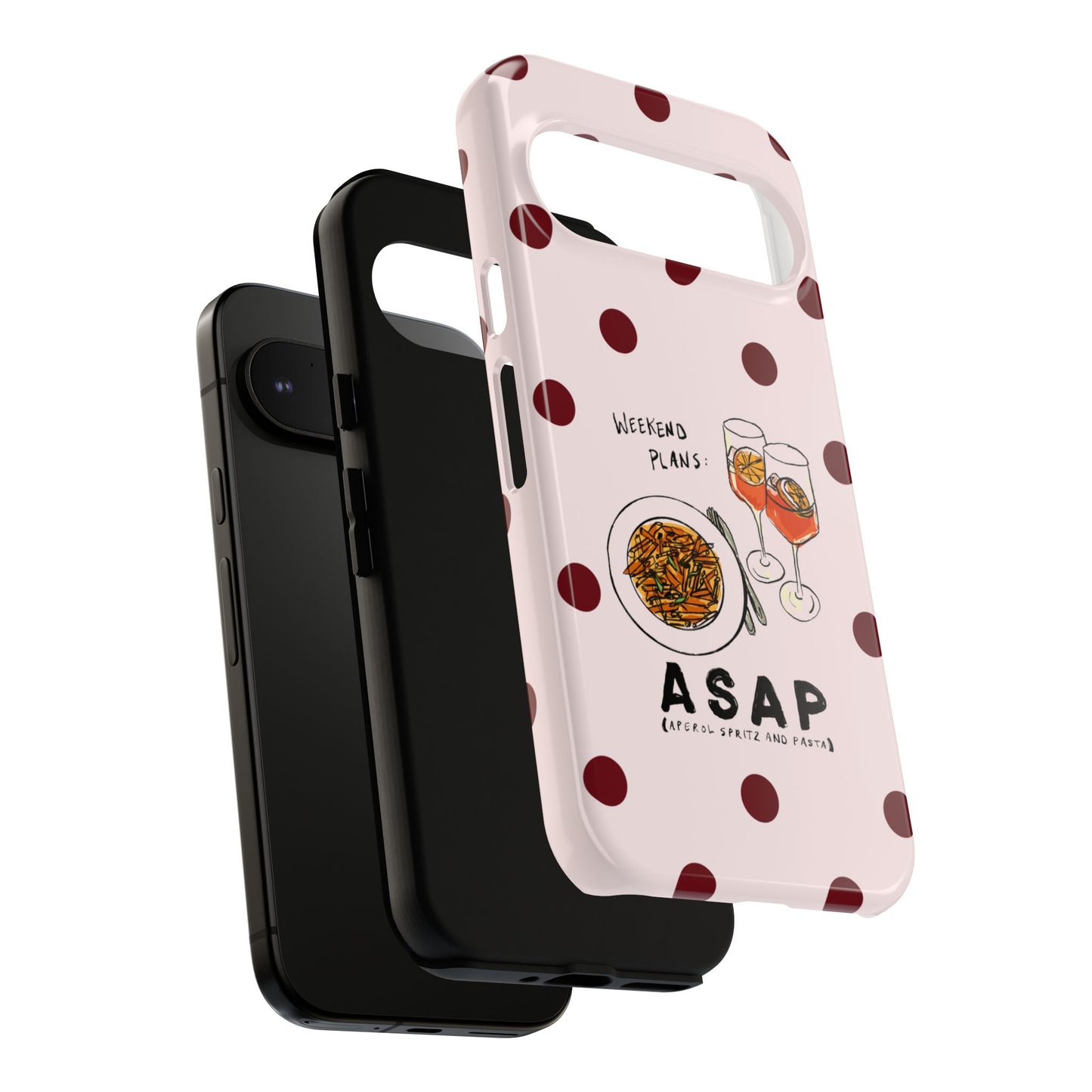 "Weekend Plans: ASAP" iPhone Case