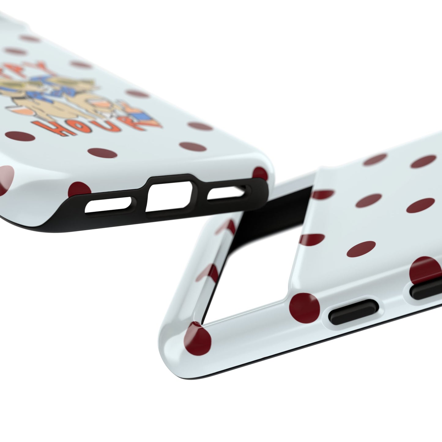 Yappy Hour Dogs iPhone Case