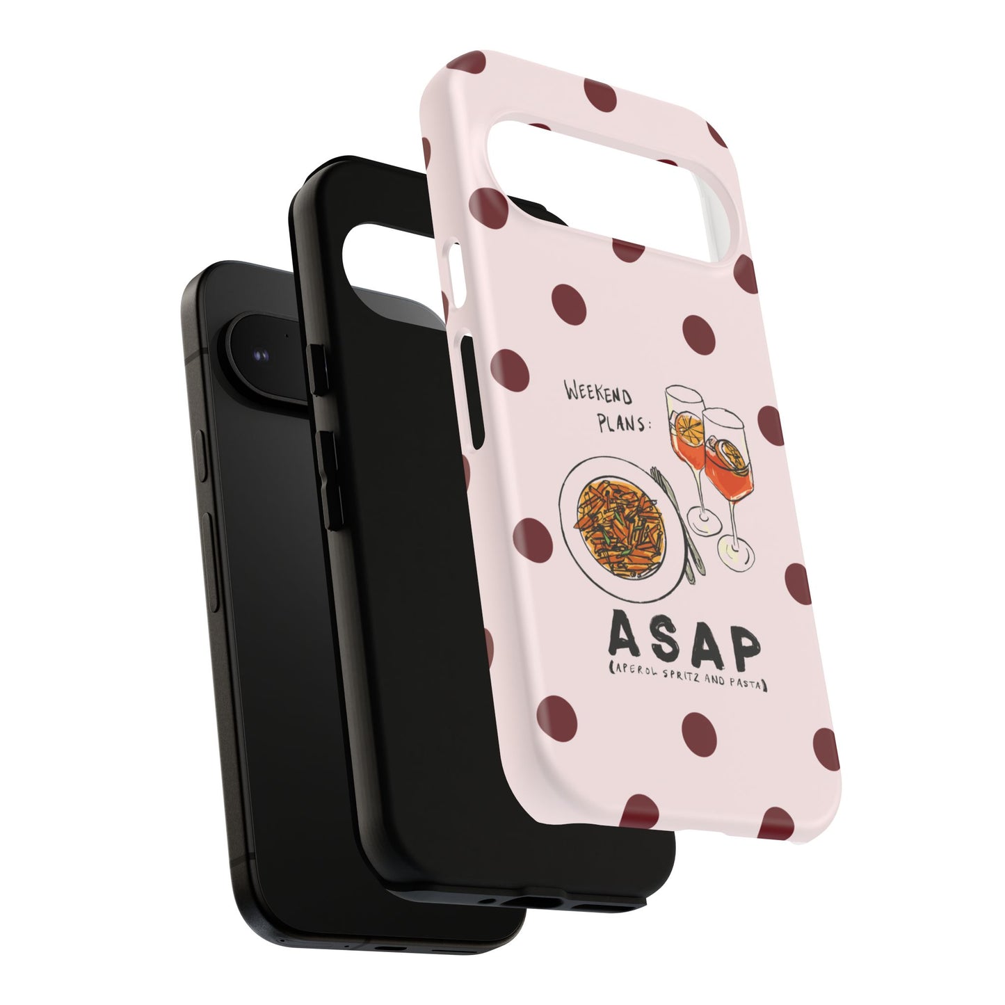 "Weekend Plans: ASAP" iPhone Case