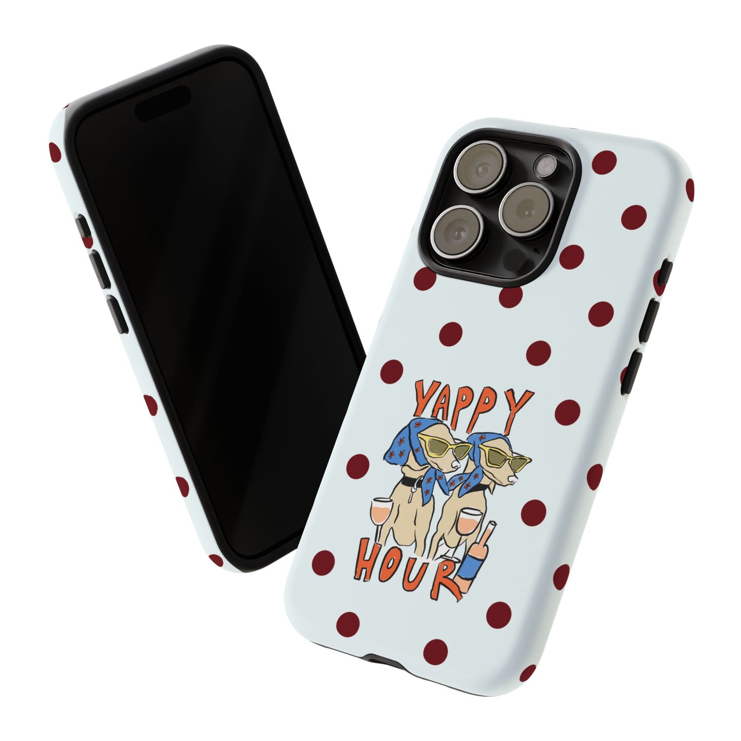 Yappy Hour Dogs iPhone Case