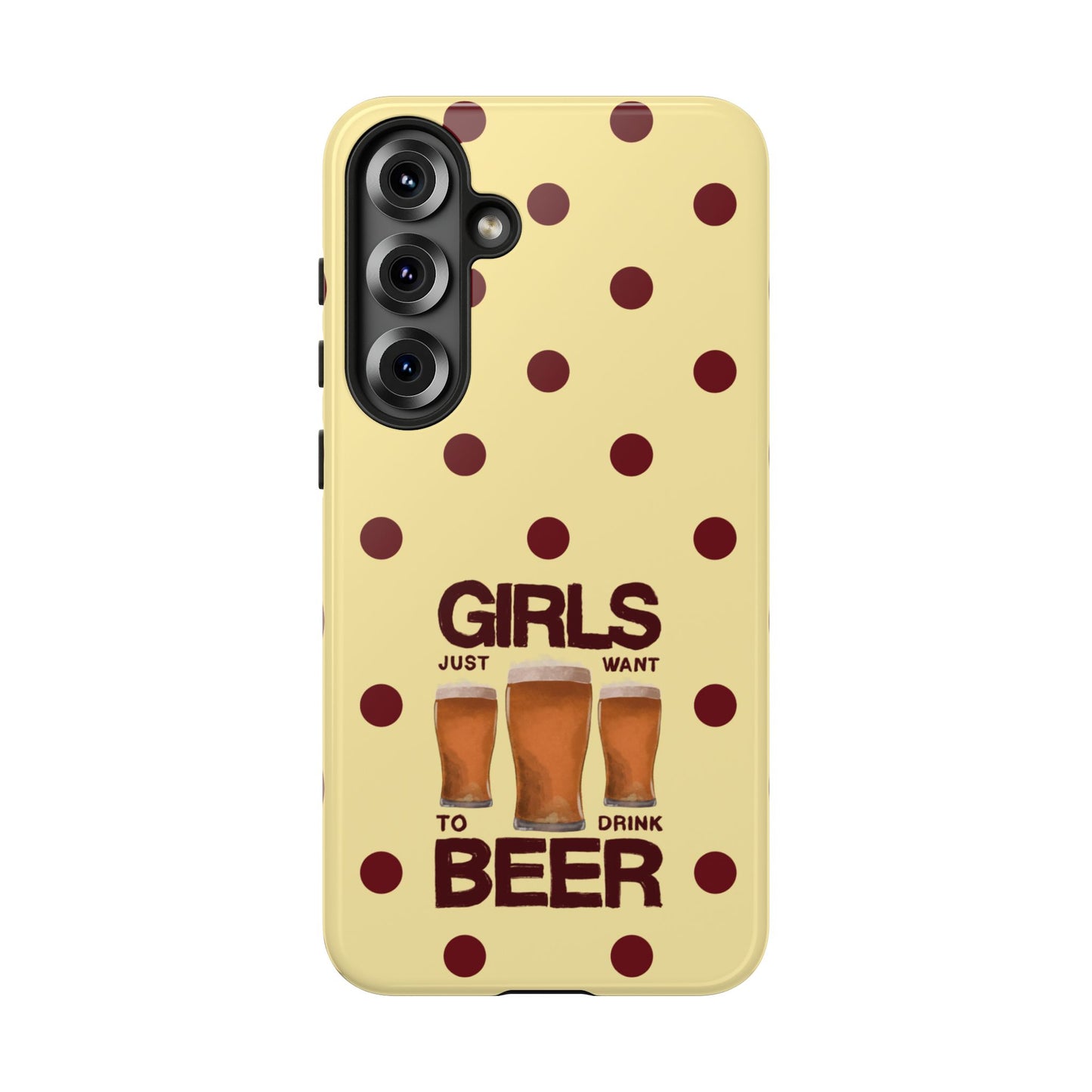 Girls Just Want to Drink Beer iPhone Case